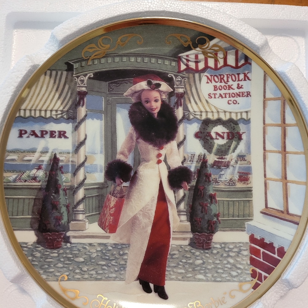 Barbie collectable plate